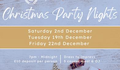 Christmas Party Nights at The Royal Corinthian Yacht Club