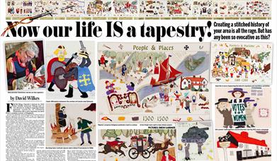 Daily Mail article about the Rochford District Heritage Tapestry