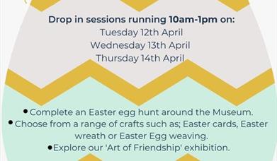 Braintree District Museum Easter craft activities and egg hunt 2022