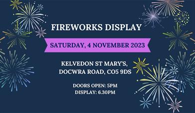 Kelvedon St Mary's Fireworks Display