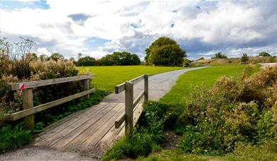 Great Notley bridge path