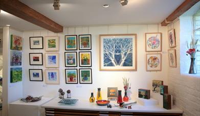 A corner of The Gallery