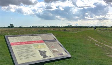 Gosbecks Archaeological Park Interpretation Board