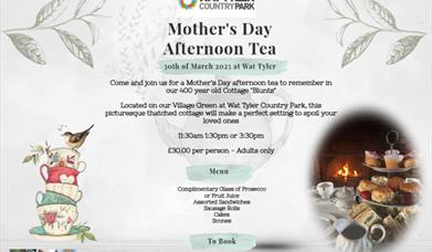 Mother's Day Afternoon Tea - Cancelled
