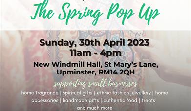 Small Business Spring Pop Up Event