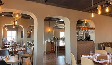 The first floor restaurant at The Pier Harwich