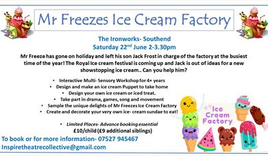Mr Freezes Ice Cream Factory Workshop