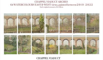 Chappel Viaduct Art Display