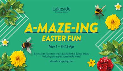 Lakeside puts on Essex's first ever recycled maze and sustainable Spring experience