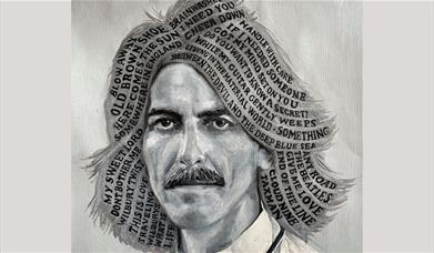George Harrison Project pencil drawing