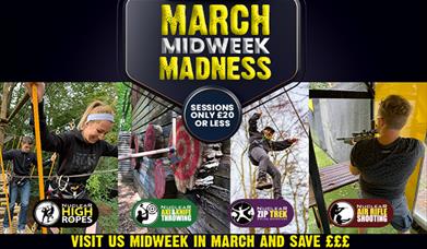 High Ropes - March Madness