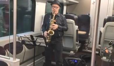 Music Train on the Gainsborough line
