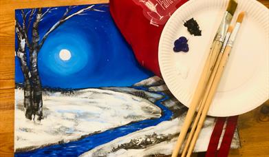 Paint Brush 'n Bubbles