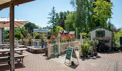 Entrance to the miniature railway
