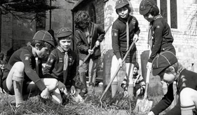 Growing up, digging deep. The Story of the Scouts, food and farming