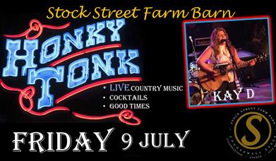 Stock Street Farm Barn - Honky Tonk Live Country Music with Kay D. Friday 9th July