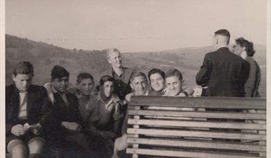 Young Holocaust survivors in the Lake District. Image courtesy of Another Space, Lake District Holocaust Project.