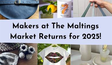 Makers at the Maltings Market