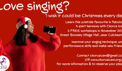 Free Come and Sing Course with Chorus Iceni