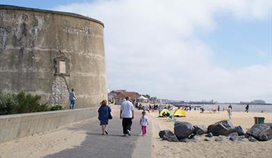 Martello Beach Clacton on sea