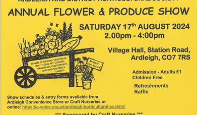 Ardleigh Annual Flower & Produce Show