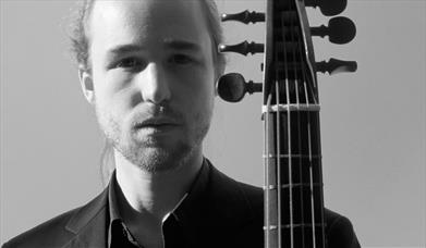 Harry Buckoke with a Viol