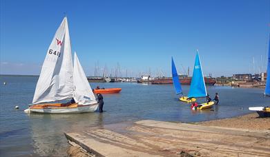 Sailing at Mayland