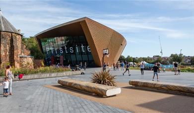 The Firstsite building - shown from the outside