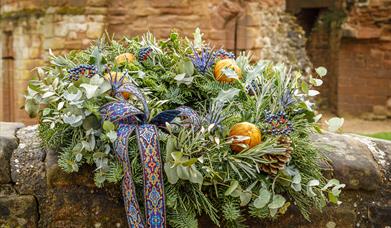 Wreath Making at Audley End