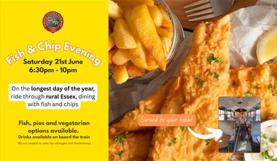 Fish & Chip Evening at the Colne Valley Railway