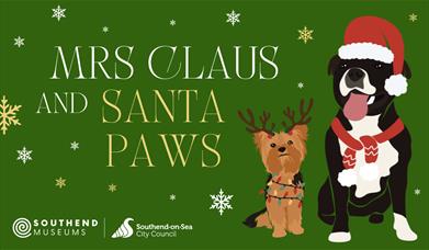 Mrs Claus and Santa Paws