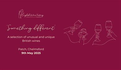 "Something Different" English wine tasting event