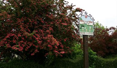 High Easter village sign