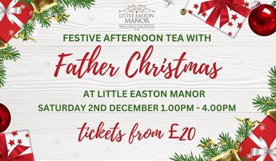 Festive Afternoon Tea with Father Christmas