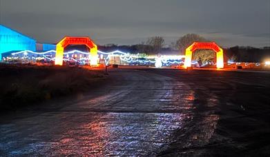 Illuminated Christmas Drive