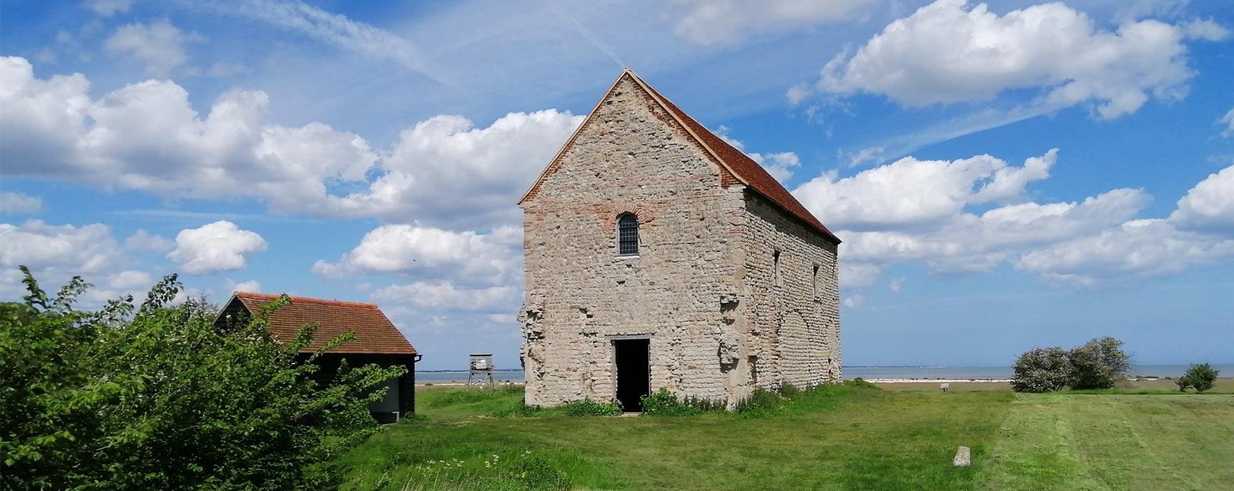 St Peter's Chapel at Bradwell On Sea