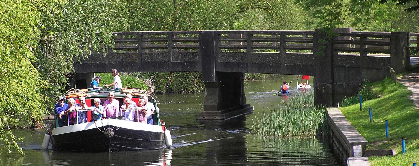 A boat tour on the Chelmer and Blackwater Navigation