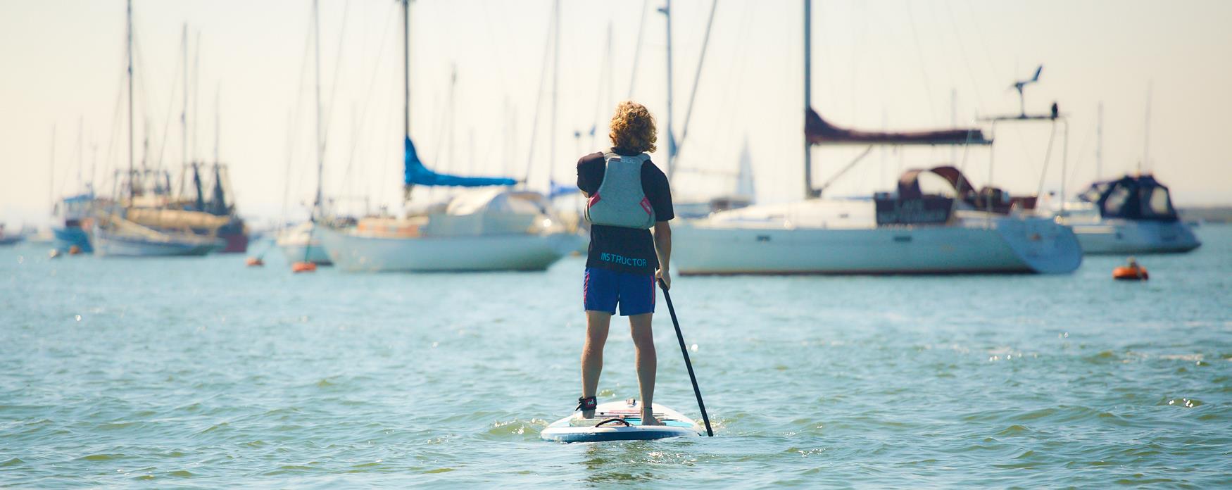 Paddleboarding @ Mersea Island