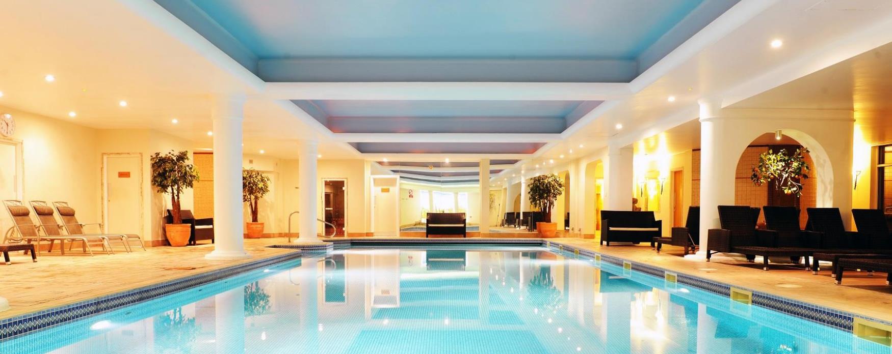 The Swimming pool at Stoke By Nayland Hotel and Spa