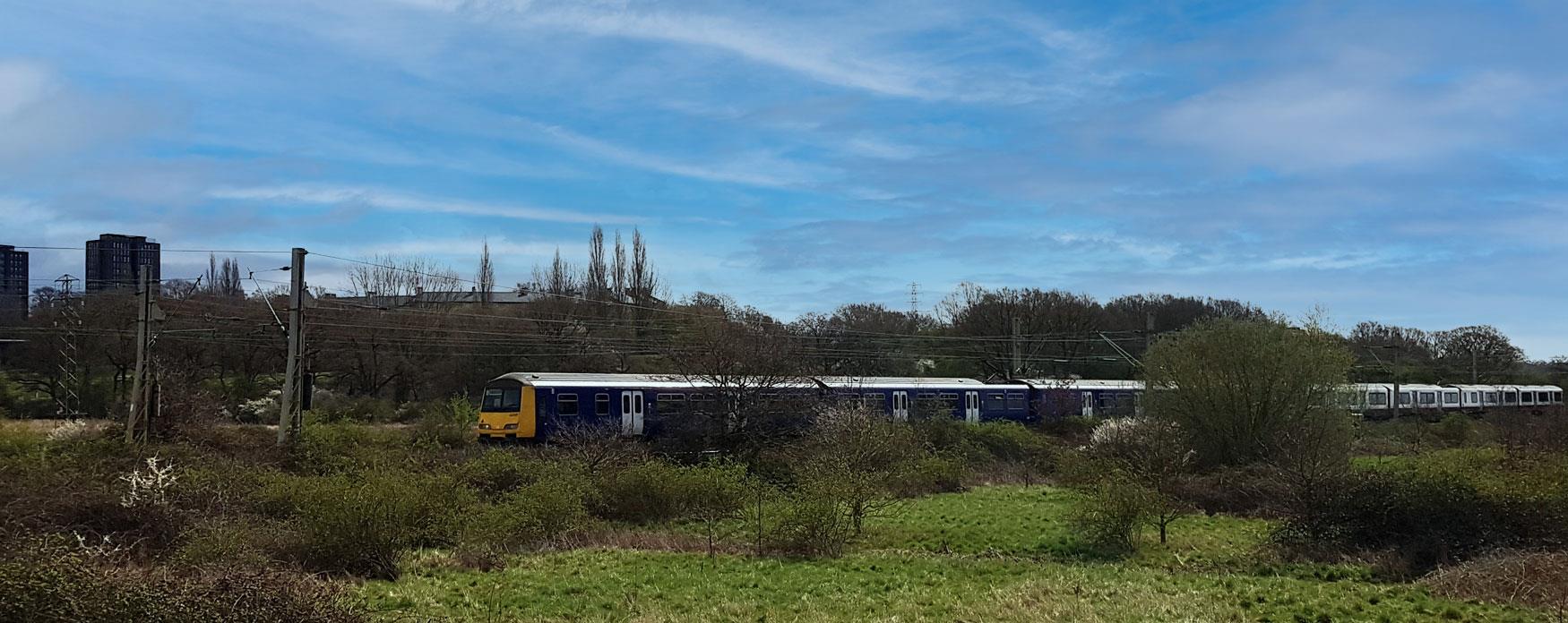 Travelling by rail on Sunshine Coast Line