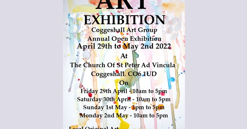 Coggeshall Art Group Exhibition - Art Exhibition in Coggeshall ...