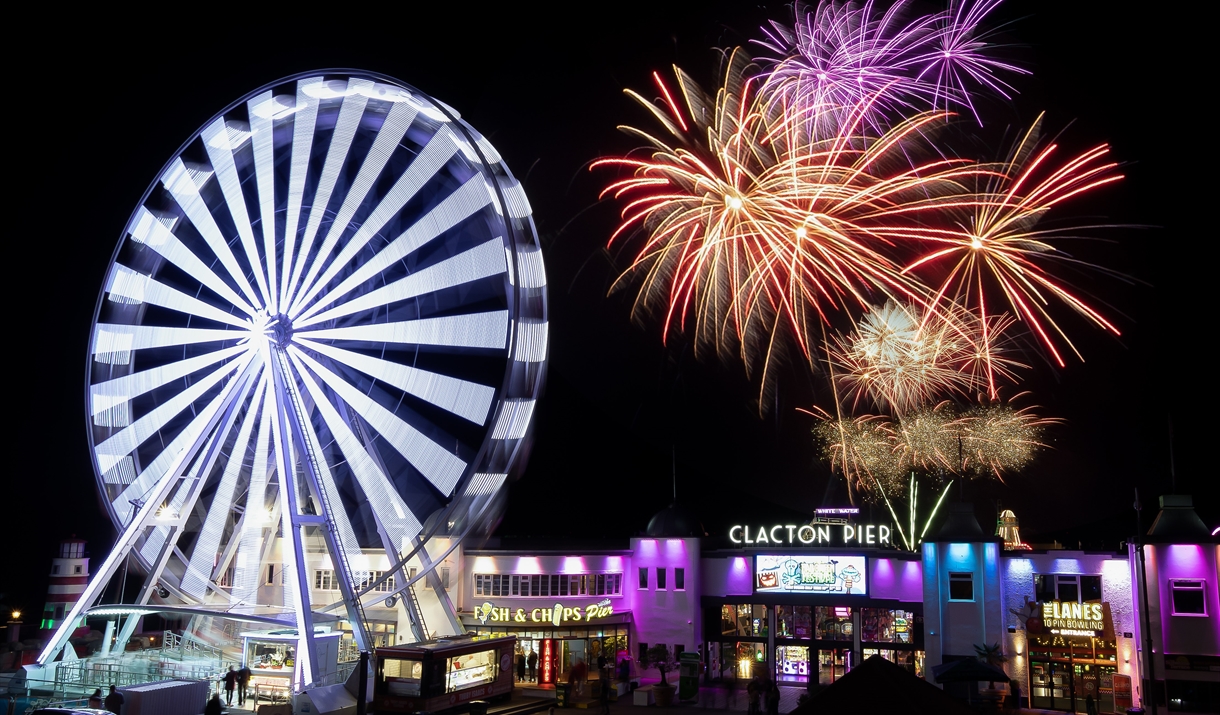 Clacton Pier Fireworks