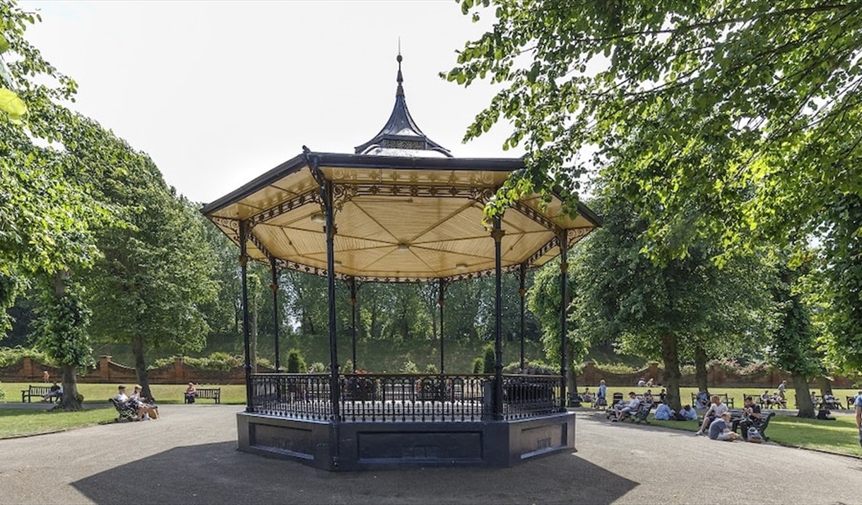Colchester Castle Park's Victorian Bandstand