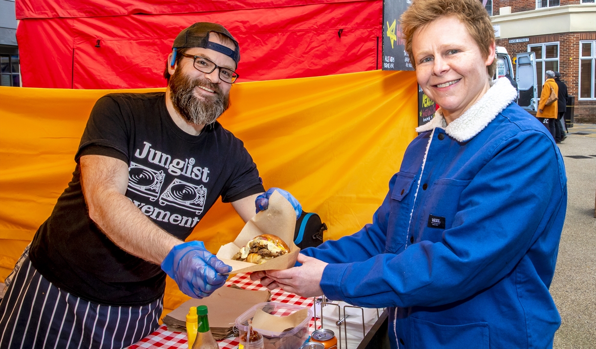 Beats N Beigals at Braintree Street Market food festival