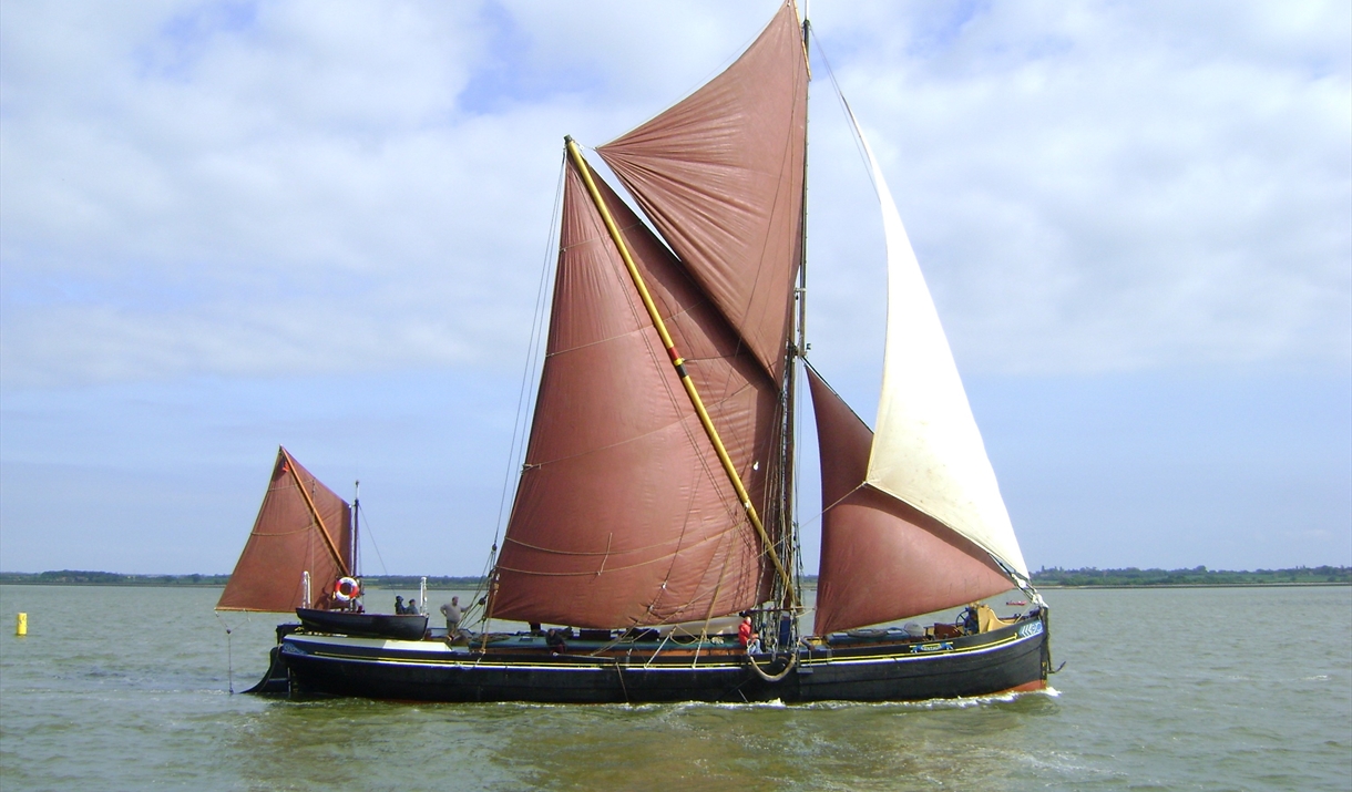 Thames Sailing Barge Centaur at sail