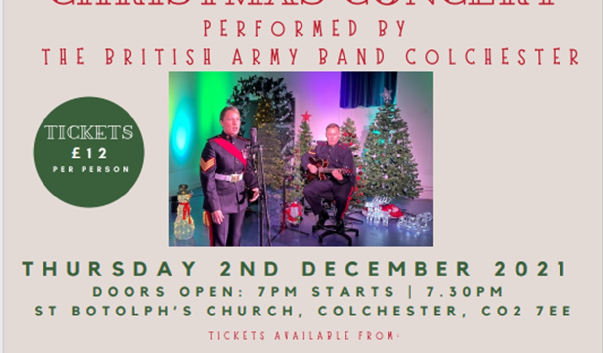 Christmas Concert performed by the British Army Band