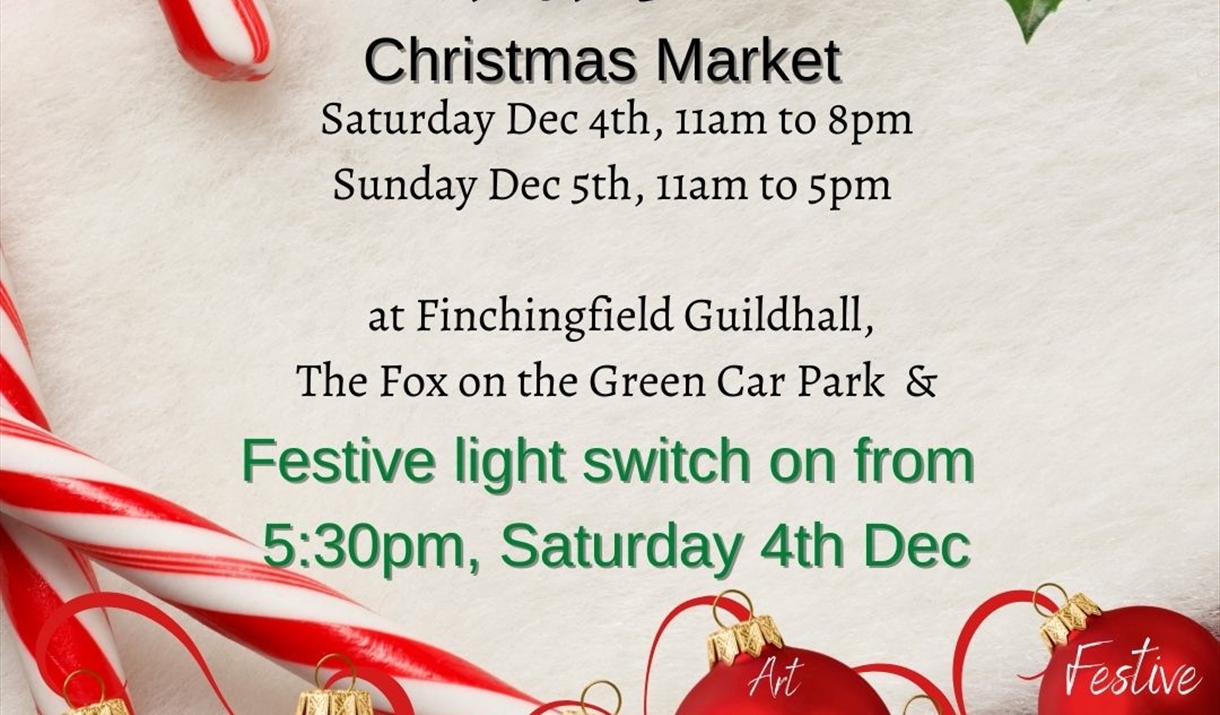 Christmas Market in Finchingfield