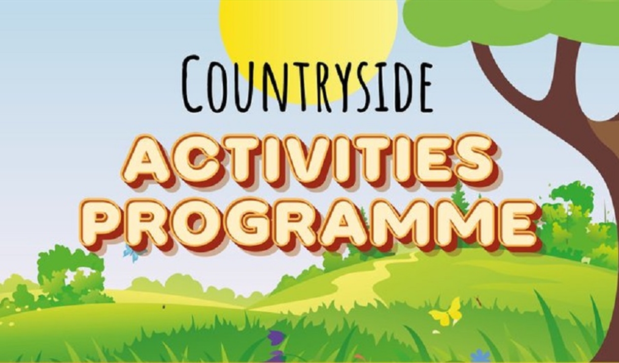 Graphic with text saying 'Counryside Activities Programme'