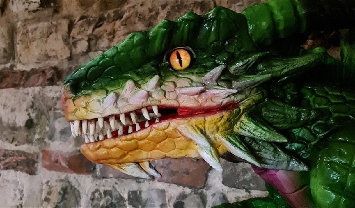 A puppet Dragon