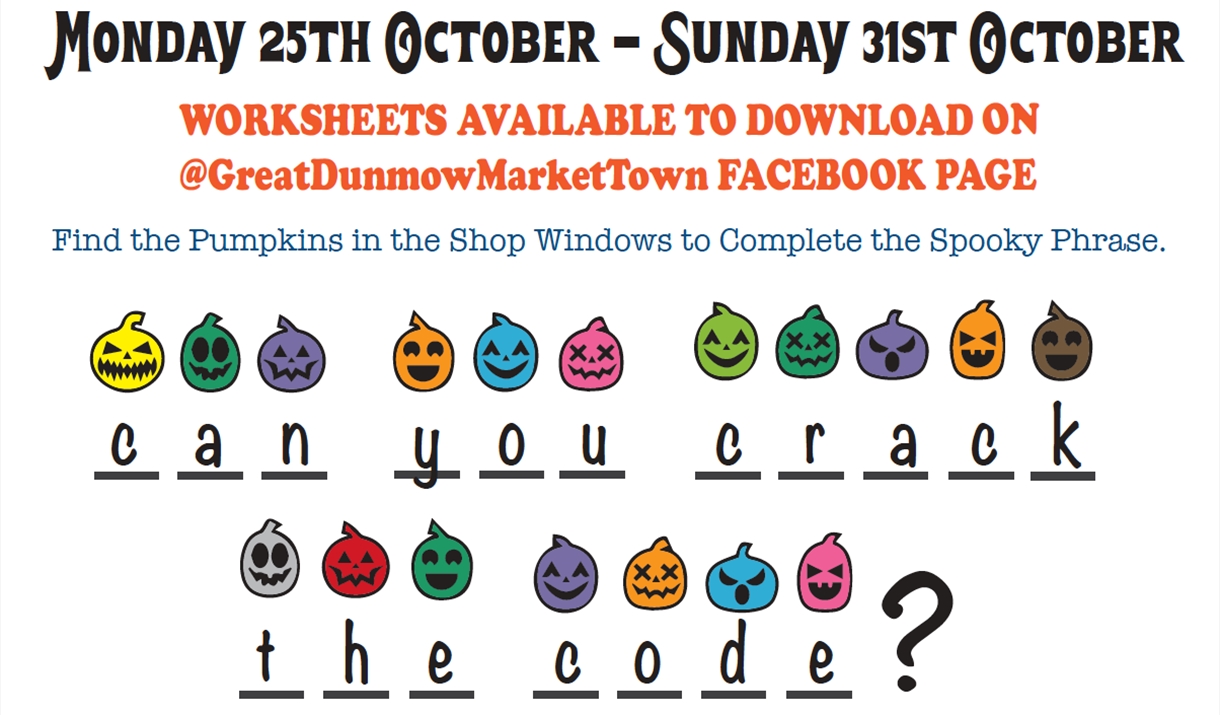 Find the pumpkins to crack the code